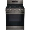 LG 5.8-Cu. Ft. Gas Convection Smart Range With AirFry, Black Stainless Steel -KitchenAid Shop 34f1a90c 0597 475b b20f bf4f941c5a45