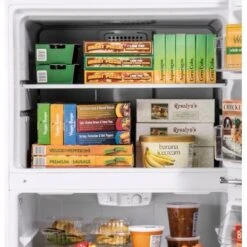 GE - 21.9 Cu. Ft. Garage-Ready Top-Freezer Refrigerator - Stainless Steel 17 GE - 21.9 Cu. Ft. Garage-Ready Top-Freezer Refrigerator - Stainless Steel -KitchenAid Shop 3511fb1a 5f76 5ed3 852a 78bb4501ecbc