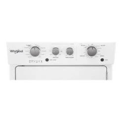 Whirlpool 3.5 Cu. Ft. White Gas Stacked Laundry Center 24 Whirlpool 3.5 Cu. Ft. White Gas Stacked Laundry Center -KitchenAid Shop 35a40205 f405 4d33 b719 79b475916e20