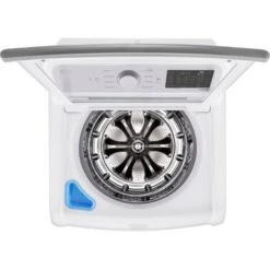 LG - 5.5 Cu. Ft. High Efficiency Smart Top Load Washer With TurboWash3D - White 33 LG - 5.5 Cu. Ft. High Efficiency Smart Top Load Washer With TurboWash3D - White -KitchenAid Shop 36a9d0ac 6f96 57a8 8b06 2a3b30f7f128