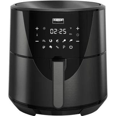 Bella Pro Series - 8-qt. Digital Air Fryer - Black Stainless Steel 3 Bella Pro Series - 8-qt. Digital Air Fryer - Black Stainless Steel