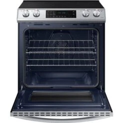 Samsung - 6.3 Cu. Ft. Front Control Slide-In Electric Convection Range With Air Fry & Wi-Fi, Fingerprint Resistant - Stainless Steel -KitchenAid Shop 3716b633 718d 505b 993f f435f68289ed