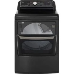 LG - 7.3 Cu. Ft. Smart Electric Dryer With Steam And Sensor Dry - Black Steel 27 LG - 7.3 Cu. Ft. Smart Electric Dryer With Steam And Sensor Dry - Black Steel -KitchenAid Shop 3726ba72 363c 5284 b148 6d80da1e891f