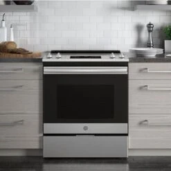 GE - 5.3 Cu. Ft. Slide-In Electric Range - Stainless Steel 17 GE - 5.3 Cu. Ft. Slide-In Electric Range - Stainless Steel -KitchenAid Shop 37a538b8 3bef 57e3 9aa9 6b4c3557204d