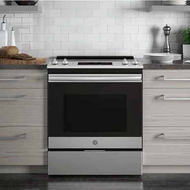 GE - 5.3 Cu. Ft. Slide-In Electric Range - Stainless Steel 7 GE - 5.3 Cu. Ft. Slide-In Electric Range - Stainless Steel - Image 5