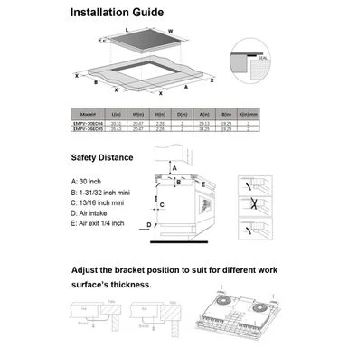 36-in 5 Elements Built-In Electric Induction Cooktop Including Bridge Element - 36" - Black 4 36-in 5 Elements Built-In Electric Induction Cooktop Including Bridge Element - 36" - Black - Image 2
