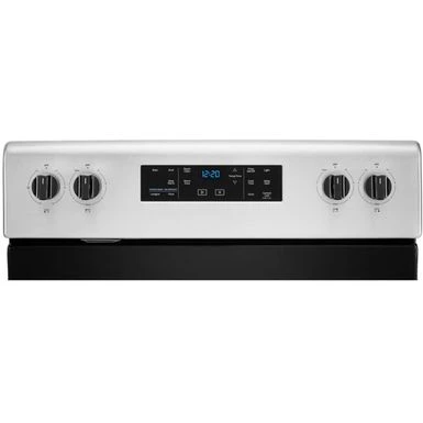 Whirlpool - 5.3 Cu. Ft. Freestanding Electric Range With Steam-Cleaning And Frozen Bake™ - Stainless Steel 6 Whirlpool - 5.3 Cu. Ft. Freestanding Electric Range With Steam-Cleaning And Frozen Bake™ - Stainless Steel - Image 4
