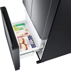 Samsung 18-Cu. Ft. Smart Counter-Depth 3-Door French Door Refrigerator, Brushed Black -KitchenAid Shop 3ba5dfe7 c320 5ae1 afdf e870389bcecd