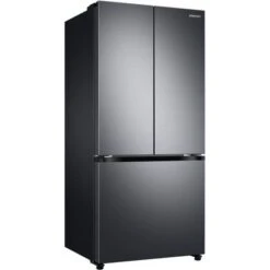 Samsung 18-Cu. Ft. Smart Counter-Depth 3-Door French Door Refrigerator, Brushed Black -KitchenAid Shop 3bc5150b 88a2 48f1 bf0b 2fc4d66aadb1