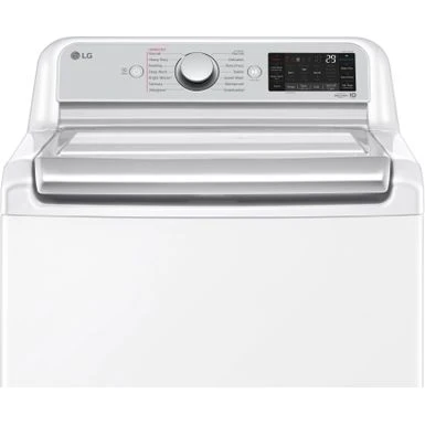 LG - 5.5 Cu. Ft. High-Efficiency Smart Top Load Washer With Steam And TurboWash3D Technology - White 7 LG - 5.5 Cu. Ft. High-Efficiency Smart Top Load Washer With Steam And TurboWash3D Technology - White - Image 5