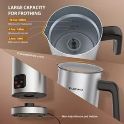 Milk Frother, Electric Milk Warmer With Touch Screen - Black+Silver 12 Milk Frother, Electric Milk Warmer With Touch Screen - Black+Silver -KitchenAid Shop 3c3224ab d360 47f0 b953 07ebbe10b313