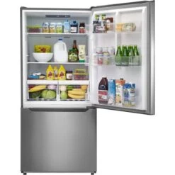 Insignia™ - 18.6 Cu. Ft. Bottom Freezer Refrigerator - Stainless Steel 12 Insignia™ - 18.6 Cu. Ft. Bottom Freezer Refrigerator - Stainless Steel -KitchenAid Shop 3d0f7076 80ee 5997 831e 75e374988ad8