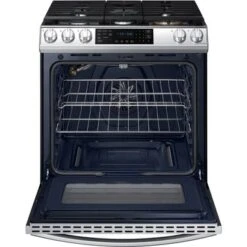 Samsung - 6.0 Cu. Ft. Front Control Slide-In Gas Convection Range With Air Fry & Wi-Fi, Fingerprint Resistant - Stainless Steel -KitchenAid Shop 3dbb3ded a254 4170 ac8a 5829747fff5d