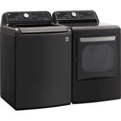 LG - 7.3 Cu. Ft. Smart Gas Dryer With Steam And Sensor Dry - Black Steel 33 LG - 7.3 Cu. Ft. Smart Gas Dryer With Steam And Sensor Dry - Black Steel -KitchenAid Shop 3dd5d376 cae2 57ff 8387 24b553d00d5d