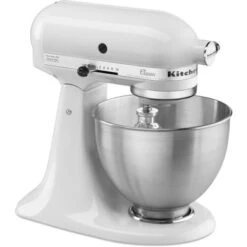 KitchenAid - Classic Series 4.5 Quart Tilt-Head Stand Mixer - K45SSWH - Blanco -KitchenAid Shop 3eef353e 088a 4c6a b691 26ae934d6441