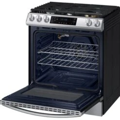 Samsung - 6.0 Cu. Ft. Front Control Slide-In Gas Convection Range With Air Fry & Wi-Fi, Fingerprint Resistant - Stainless Steel -KitchenAid Shop 3f0a402b 2723 58ae ba6c 458e2e1d08ed