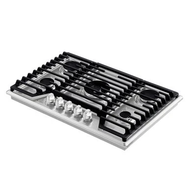 Pro-style 30 In. Built-in Gas Cooktop With 5 Sealed Burners - LPG Convertible In Stainless Steel - Silver 7 Pro-style 30 In. Built-in Gas Cooktop With 5 Sealed Burners - LPG Convertible In Stainless Steel - Silver - Image 5