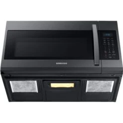 Samsung - 1.9 Cu. Ft. Over-the-Range Microwave With Sensor Cook - Black Stainless Steel 23 Samsung - 1.9 Cu. Ft. Over-the-Range Microwave With Sensor Cook - Black Stainless Steel -KitchenAid Shop 4035c008 c86f 5af6 858c d5707be51df4