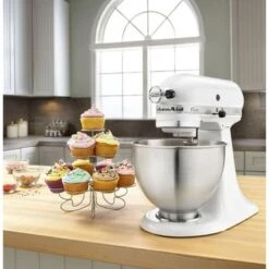 KitchenAid - Classic Series 4.5 Quart Tilt-Head Stand Mixer - K45SSWH - Blanco -KitchenAid Shop 40482a1e 5b6f 4347 8d8c 126d5da955d6