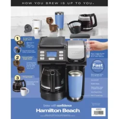 Hamilton Beach - FlexBrew Trio Coffeemaker -KitchenAid Shop 40cbc3e0 ee09 42bc a68c 12a497075d86