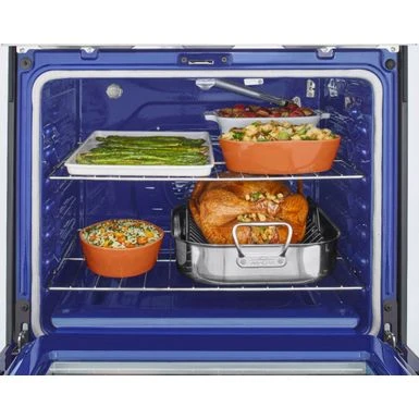 LG - 5.8 Cu. Ft. Smart Freestanding Gas True Convection Range With EasyClean And AirFry - Stainless Steel 10 LG - 5.8 Cu. Ft. Smart Freestanding Gas True Convection Range With EasyClean And AirFry - Stainless Steel - Image 8