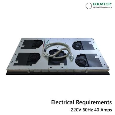 Equator 30" Built-in Induction Cooktop 4 Burner - Black 8 Equator 30" Built-in Induction Cooktop 4 Burner - Black - Image 6