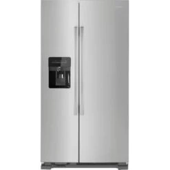 Amana - 24.5 Cu. Ft. Side-by-Side Refrigerator With Water And Ice Dispenser - Stainless Steel