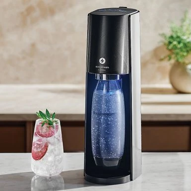 SodaStream - E-TERRA Sparkling Water Maker - Black 4 SodaStream - E-TERRA Sparkling Water Maker - Black - Image 2