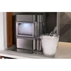 GE Profile - Opal 2.0 38-lb. Portable Ice Maker With Nugget Ice Production, Side Tank And Built-in WiFi - Stainless Steel -KitchenAid Shop 45eed366 dfe7 5525 82cf 7b4a018e8c57