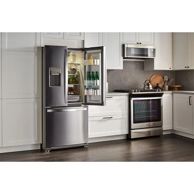 Whirlpool - 19.7 Cu. Ft. French Door Refrigerator - Stainless Steel 14 Whirlpool - 19.7 Cu. Ft. French Door Refrigerator - Stainless Steel - Image 12