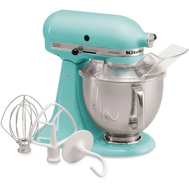 KitchenAid Artisan Series 325-Watt Tilt-Back Head Stand Mixer In Aqua Sky 4 KitchenAid Artisan Series 325-Watt Tilt-Back Head Stand Mixer In Aqua Sky - Image 2