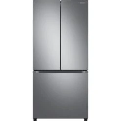 Samsung - 25 Cu. Ft. 3-Door French Door Smart Refrigerator With Beverage Center - Stainless Steel