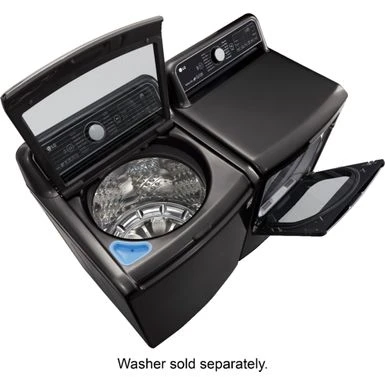 LG - 7.3 Cu. Ft. Smart Gas Dryer With Steam And Sensor Dry - Black Steel 22 LG - 7.3 Cu. Ft. Smart Gas Dryer With Steam And Sensor Dry - Black Steel - Image 20