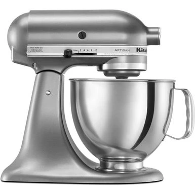 KitchenAid Artisan Series 325-Watt Tilt-Back Head Stand Mixer In Contour Silver 3 KitchenAid Artisan Series 325-Watt Tilt-Back Head Stand Mixer In Contour Silver
