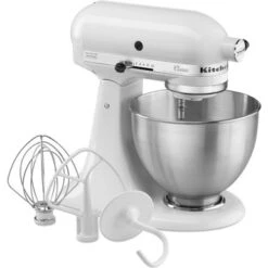 KitchenAid - Classic Series 4.5 Quart Tilt-Head Stand Mixer - K45SSWH - Blanco -KitchenAid Shop 46bf16a8 4f51 40ec 880c 361cd5d97910