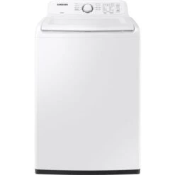 Samsung 4-Cu. Ft. Top Load Washer With ActiveWave Agitator And Solf-Close Lid, White