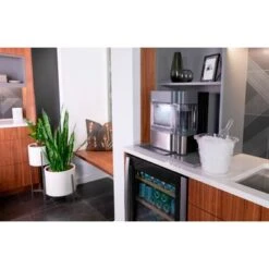 GE Profile - Opal 2.0 38-lb. Portable Ice Maker With Nugget Ice Production, Side Tank And Built-in WiFi - Stainless Steel -KitchenAid Shop 4737548e 2481 5093 bfa0 20c72311901c