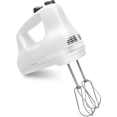 KitchenAid Ultra Power 5-Speed Hand Mixer In White 3 KitchenAid Ultra Power 5-Speed Hand Mixer In White