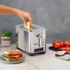 Bella Pro Series - 2-Slice Extra-Wide-Slot Toaster - Stainless Steel -KitchenAid Shop 482cea68 274f 50b1 82df 627a33d87508