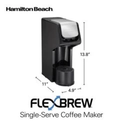 Hamilton Beach FlexBrew Single-Serve Coffee Maker - Black -KitchenAid Shop 487f1378 c954 41a5 bfc6 c6b7956fea03