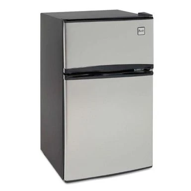 Avanti 3.1 Cu Ft Mini Fridge With Freezer AVARA31B3S, Stainless 3 Avanti 3.1 Cu Ft Mini Fridge With Freezer AVARA31B3S, Stainless