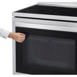 LG - 6.3 Cu. Ft. Smart Freestanding Electric Convection Range With EasyClean And InstaView - Stainless Steel -KitchenAid Shop 49386df5 46fc 5c39 9b45 2453fa144264