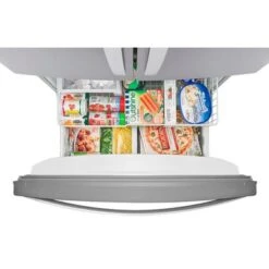 Whirlpool - 25.2 Cu. Ft. French Door Refrigerator With Internal Water Dispenser - Stainless Steel -KitchenAid Shop 499b4da6 06ca 56c3 a2d9 3ee6e2748be9