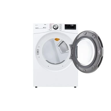 LG DLGX4201W 7.4 Cu.ft. Ultra Large Capacity Gas Dryer With SensorDry, TurboSteam Technology And Wi-Fi Connectivity, White - White 7 LG DLGX4201W 7.4 Cu.ft. Ultra Large Capacity Gas Dryer With SensorDry, TurboSteam Technology And Wi-Fi Connectivity, White - White - Image 5