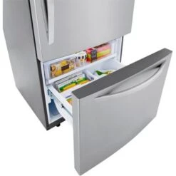 LG - 25.5 Cu. Ft. Bottom-Freezer Refrigerator With Ice Maker - Stainless Steel 37 LG - 25.5 Cu. Ft. Bottom-Freezer Refrigerator With Ice Maker - Stainless Steel -KitchenAid Shop 4b80045d a37b 5587 aec8 1fc8fff8dc71