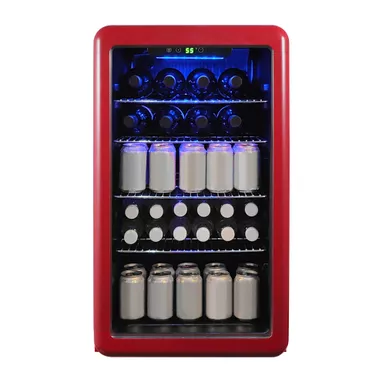 Magic Chef 3.4cu. Ft. Red Retro Beverage Cooler 8 Magic Chef 3.4cu. Ft. Red Retro Beverage Cooler - Image 6