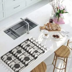 36-in Built-in Gas Cooktop With 6 Sealed Burners In Stainless Steel - LPG Convertible - 18,000-BTUs Power Burner - Silver 11 36-in Built-in Gas Cooktop With 6 Sealed Burners In Stainless Steel - LPG Convertible - 18,000-BTUs Power Burner - Silver -KitchenAid Shop 4bff778d 4687 43d7 9536 26ae6b19de07