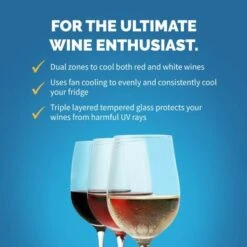 NewAir 15 Built-in 29 Bottle Dual Zone Compressor Wine Fridge, Quiet Operation - Silver 15 NewAir 15 Built-in 29 Bottle Dual Zone Compressor Wine Fridge, Quiet Operation - Silver -KitchenAid Shop 4c714404 da2d 42f8 b6bb 73dbeb86fdfc