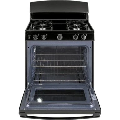 Ge Ada 30" Black Freestanding Gas Range 4 Ge Ada 30" Black Freestanding Gas Range - Image 2