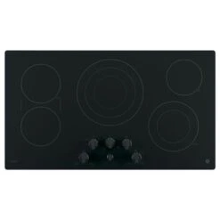 GE 36 Inch 5 Burner Black Electric Cooktop -KitchenAid Shop 4f29af5f 07fd 46b2 975b c75371050ff7